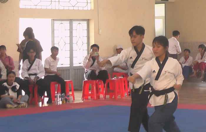 Thạnh Trị tổ chức Giải vô địch Teakwondo mở rộng